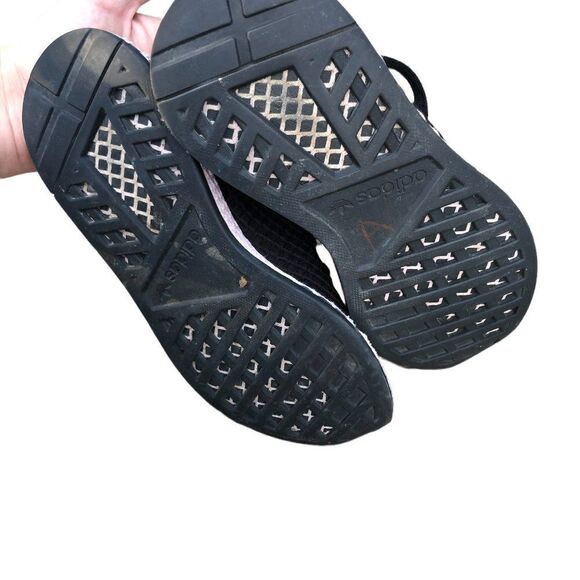 2018 Adidas Deerupt Core Black Clear Lilac Size 6.5 - Picture 9 of 14